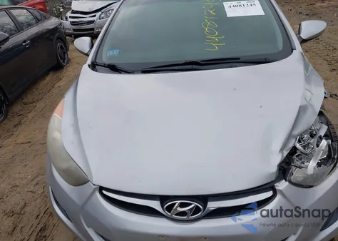 2011 Hyundai Elantra Gls from USA, damaged, VIN 5NPDH4AE3BH002603